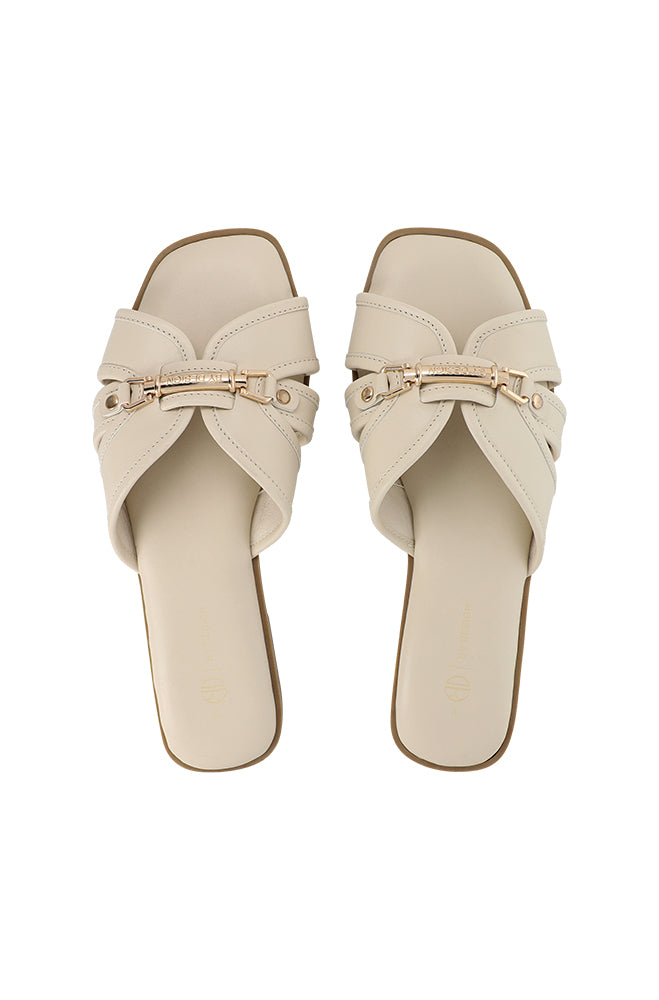 Mieka shimmer detailed sandal