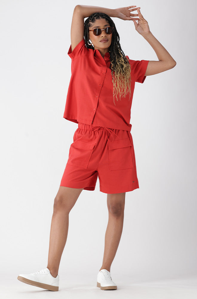 ZENA FRONT POCKET SHORTS