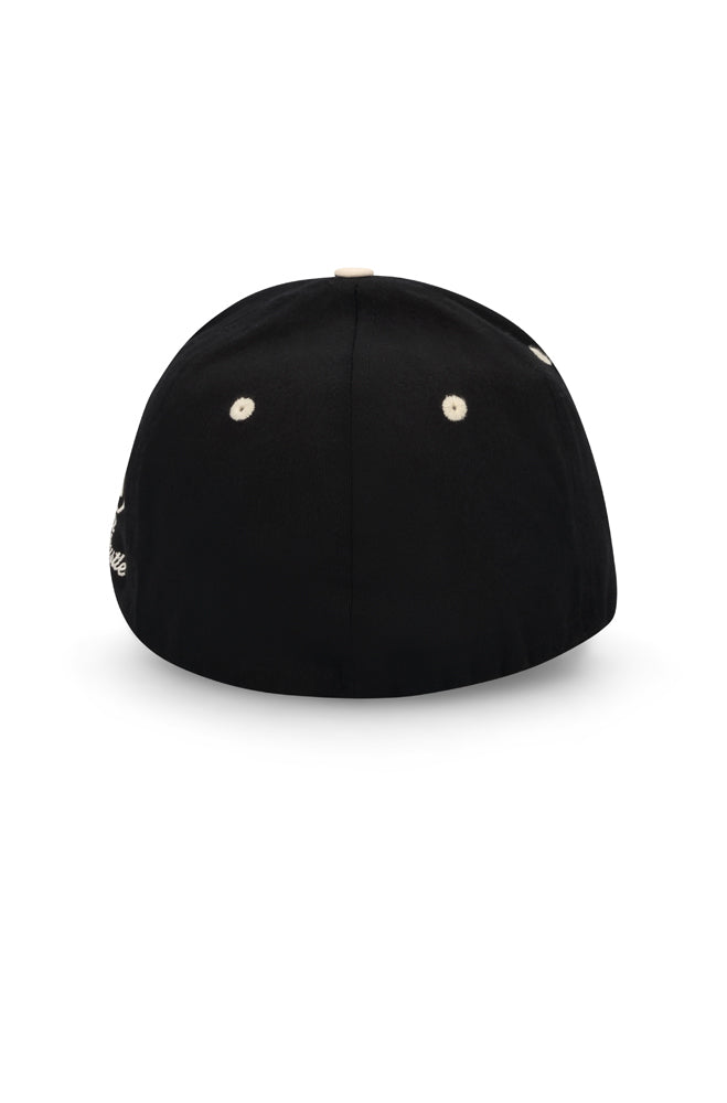 RAE DFX EMBROIDERED PEAKCAP - BLACK