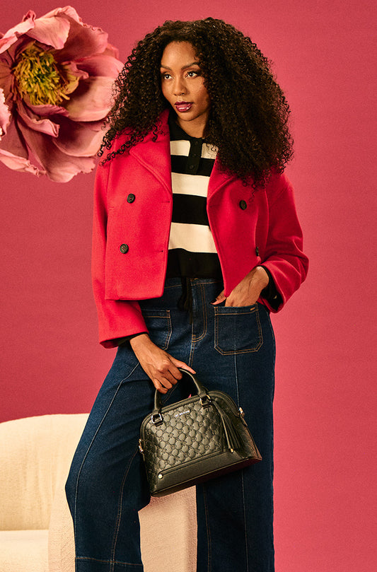 AMELIA STRUCTURED TOTE BAG