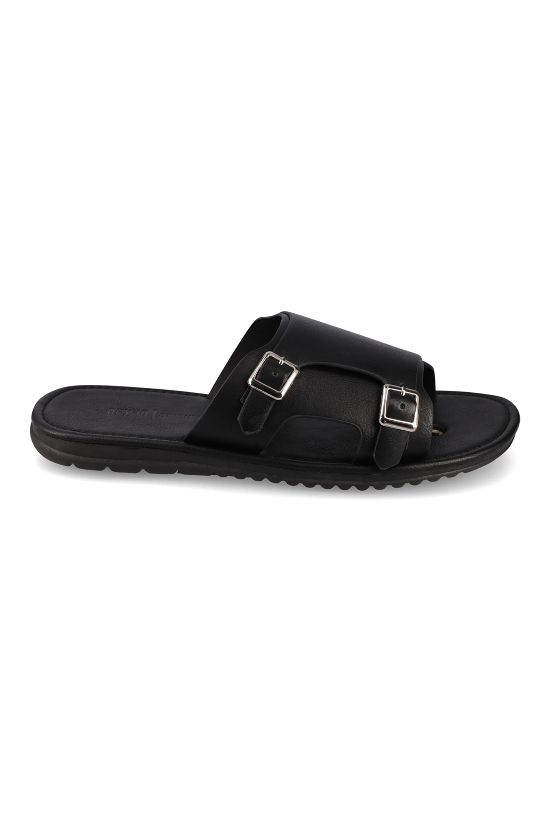 Footwear | Arlo Faux Leather Sandal _ 161545 Black Sandals