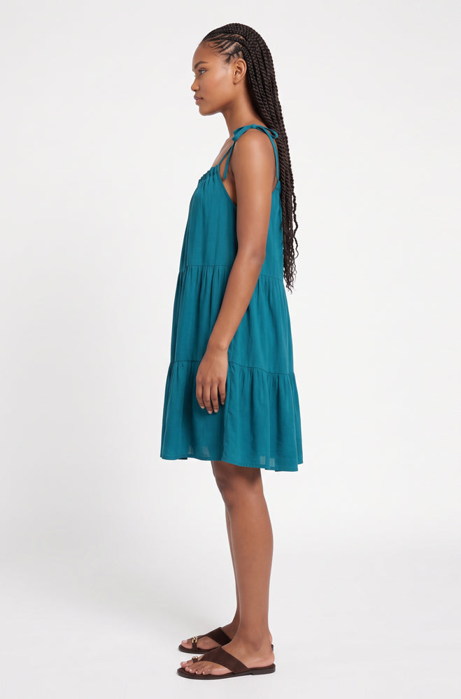KAIRO TIERED MIDI DRESS