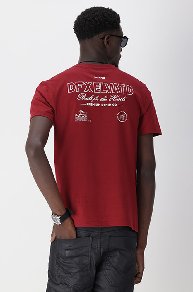 Mens | Dextre Tee _ 164716 Red T-shirts