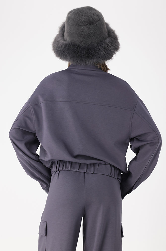 SOFIA SOFT TOUCH BOMBER JACKET