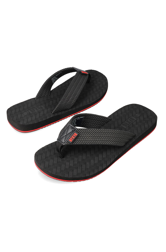 Footwear | Tate Embossed Flip Flop _ 161272 Black Sandals
