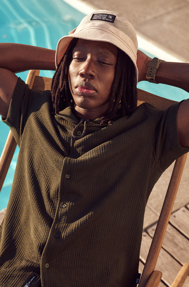 JAE BUCKET HAT - STONE