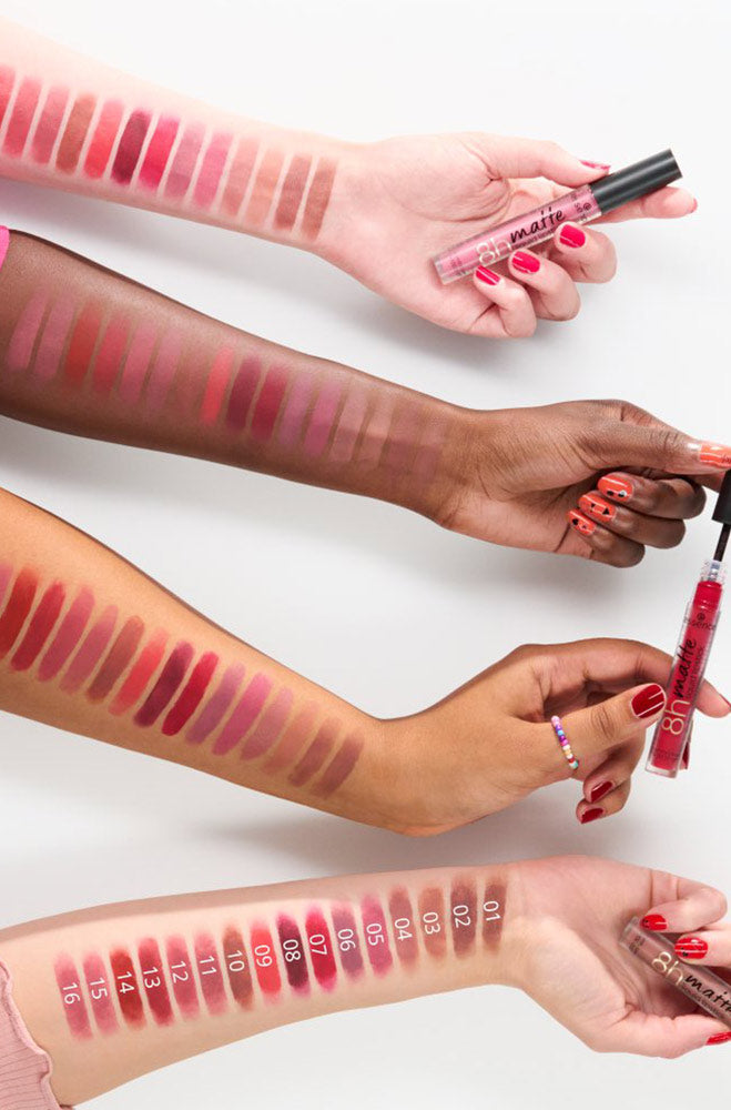 Essence 8h Matte Liquid Lipstick 07 _ 162163 _ Red
