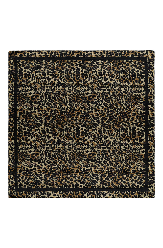 LEAH SQUARE SATIN SCARF
