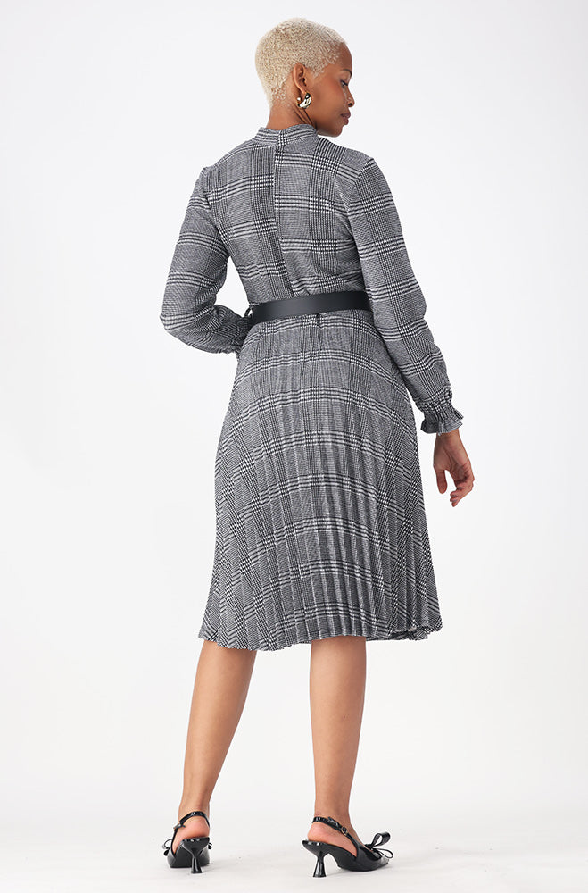 Dunns Clothing | Rose Belted Check Dress _ 159544 _ Multi | R299