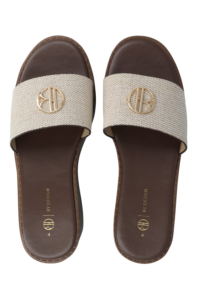 Corlia printed upper detailed sandal