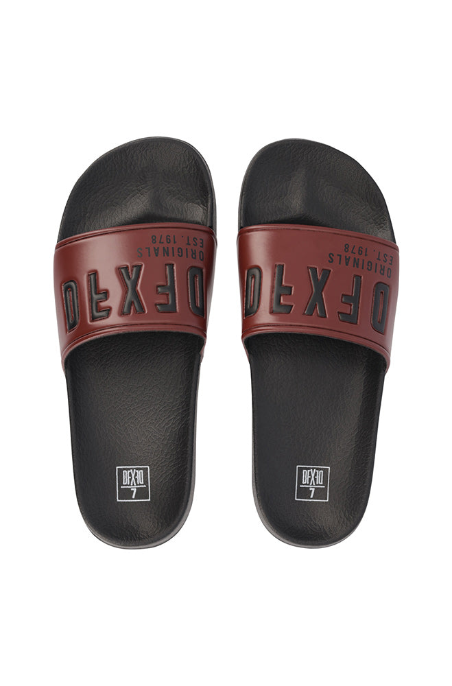 Footwear | Cosmo Core Slide _ 163691 Rust Sandals