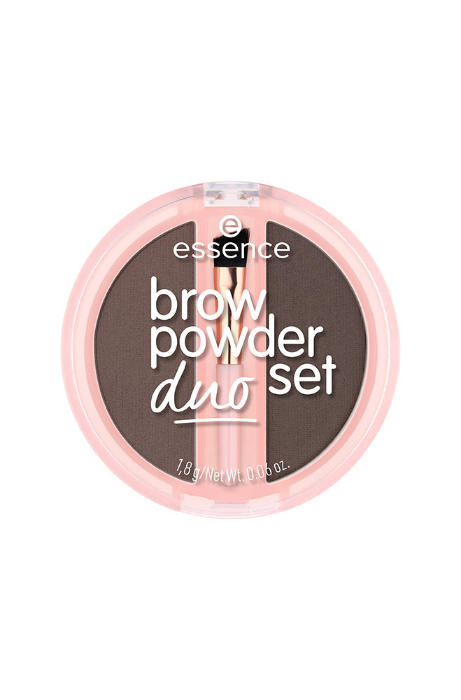 Beauty | Essence Brow Powder Duo Set 03 _ 171015 Brown Eyebrow Enhancers