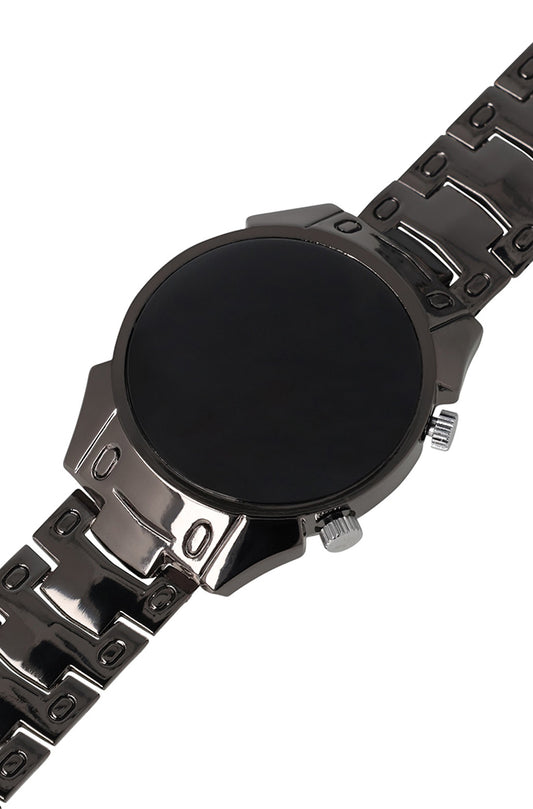 JACK DIGI STEEL BRACELET WATCH