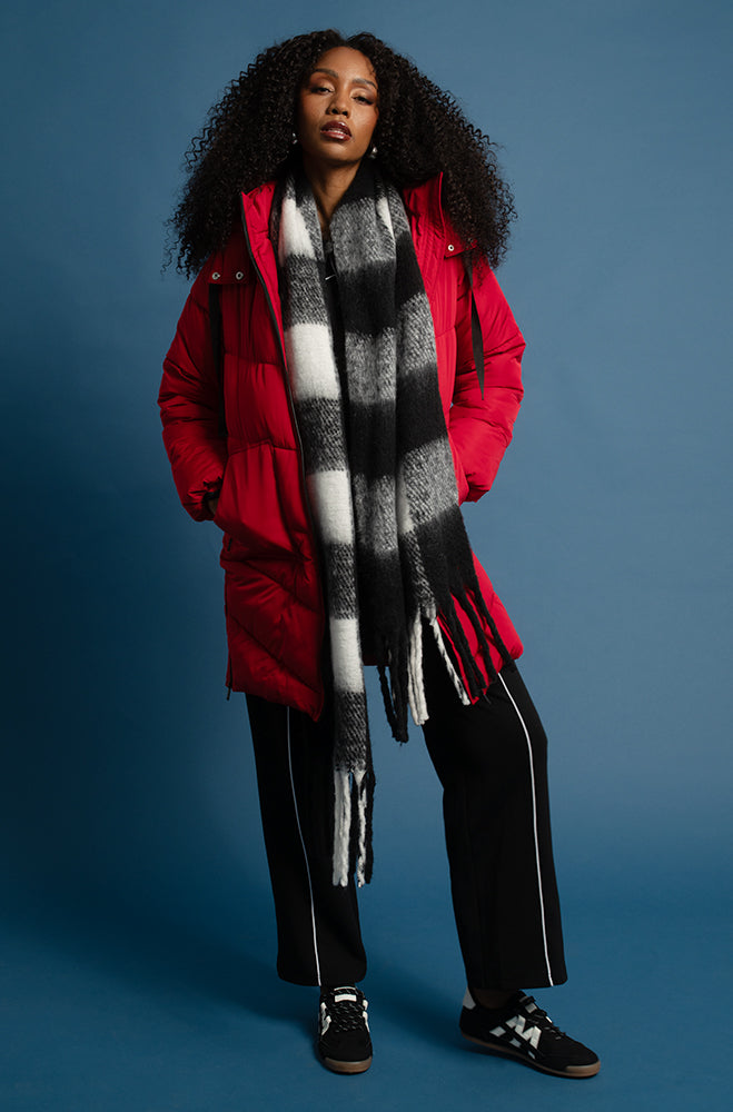 ジャケット・アウター 00s goa hoodie puffer jacket mods coat GIA CONTRAST PUFFER JACKET – Dunns