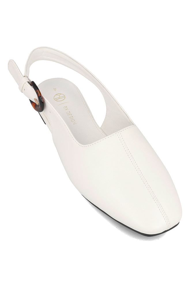 Ashley Slingback square toe pump