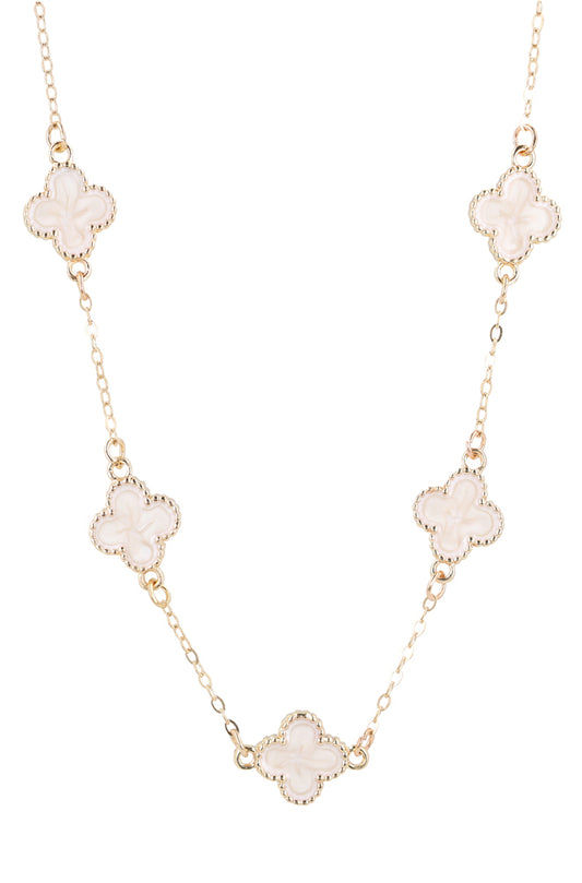 CLAIRE CLOVER NECKLACE