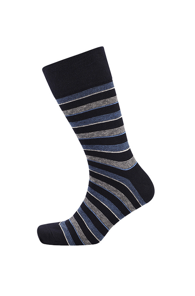 Underwear | Wesley Socks 3pk _ 164299 Navy Crew