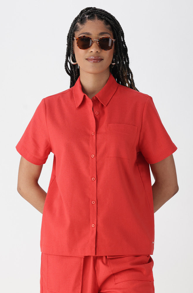 Ladies | Zena Boxy Shirt Shirts