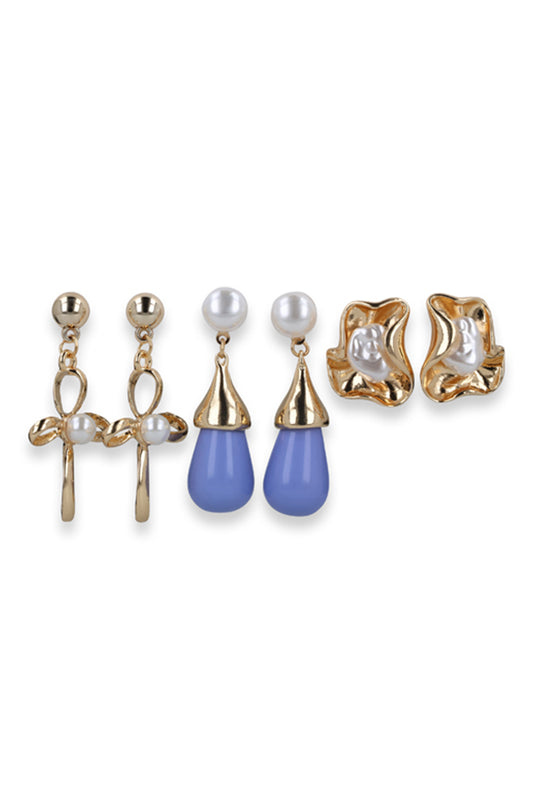 VALARIE 3 PACK EARRINGS