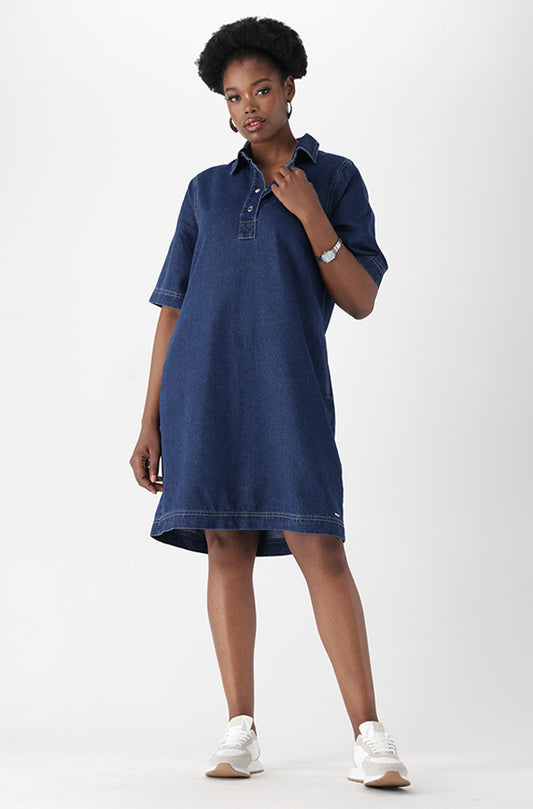 AYLA CHAMBRAY PORTOFINO DRESS