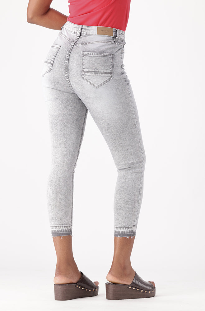 JOSIE DENIM HIGH RISE UNCLIPPED SKINNY