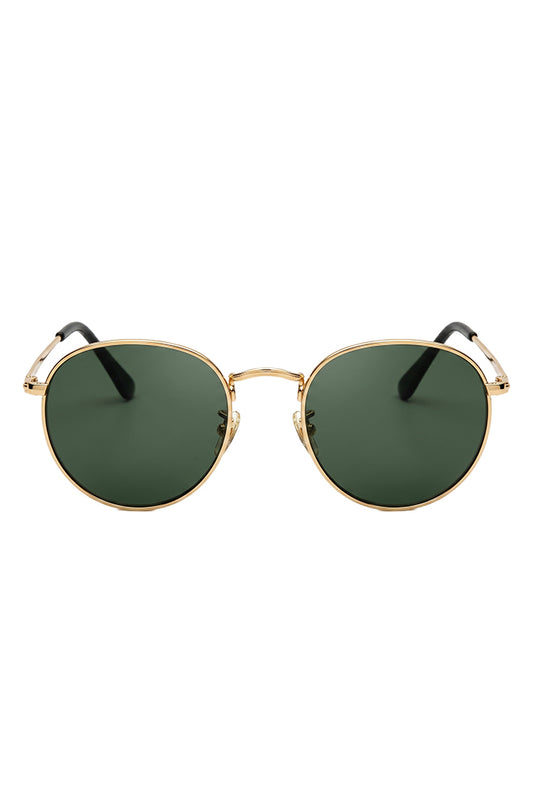 VICE AVIATOR SUNGLASSES - GOLD