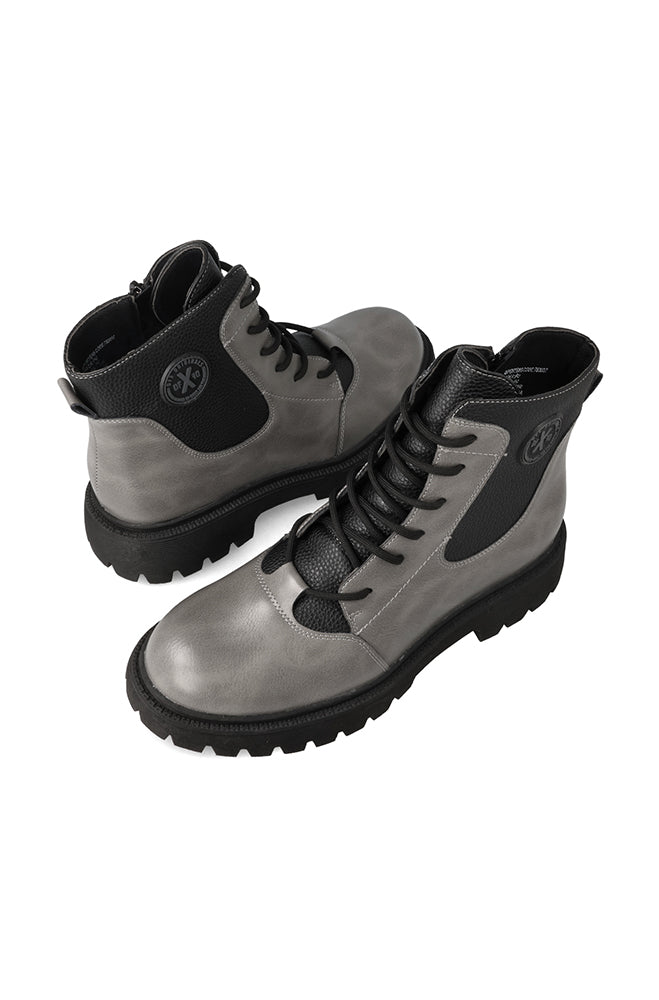 Footwear | Cedar Chunky Boot _ 157105 Grey Boots