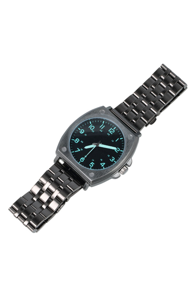 ROMEO STEEL STRAP WATCH - BLACK