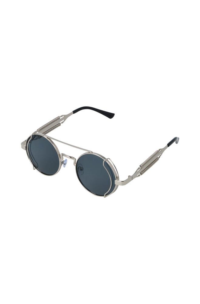 MIAMI RETRO SUNGLASSES - SILVER