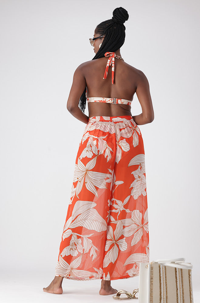 KIA WIDE LEG COVER UP PANTS