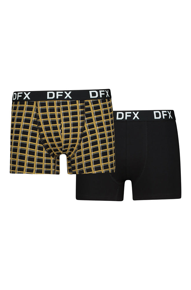 Underwear | Bryce Knit Trunks 2pk _ 169400 Black