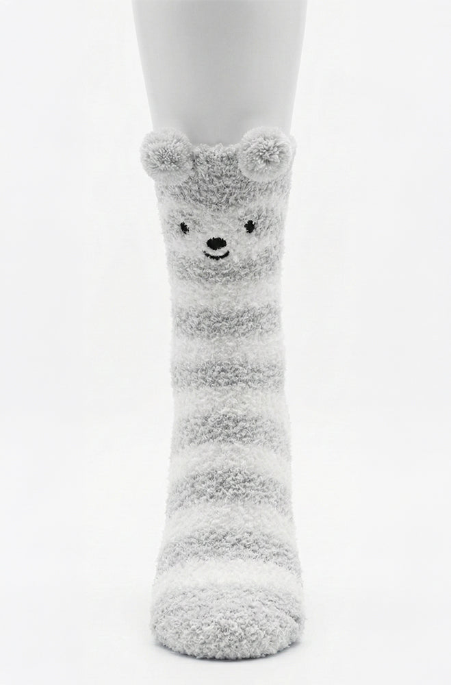 LEYLA FLUFFY SOCKS 3PK