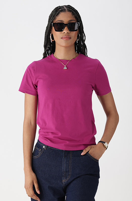 CANDICE CREW NECK TEE
