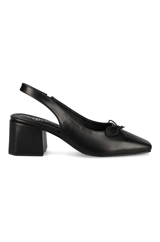Slingback pump heel
