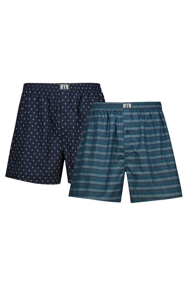 ANTONIO WOVEN BOXERS 2PK