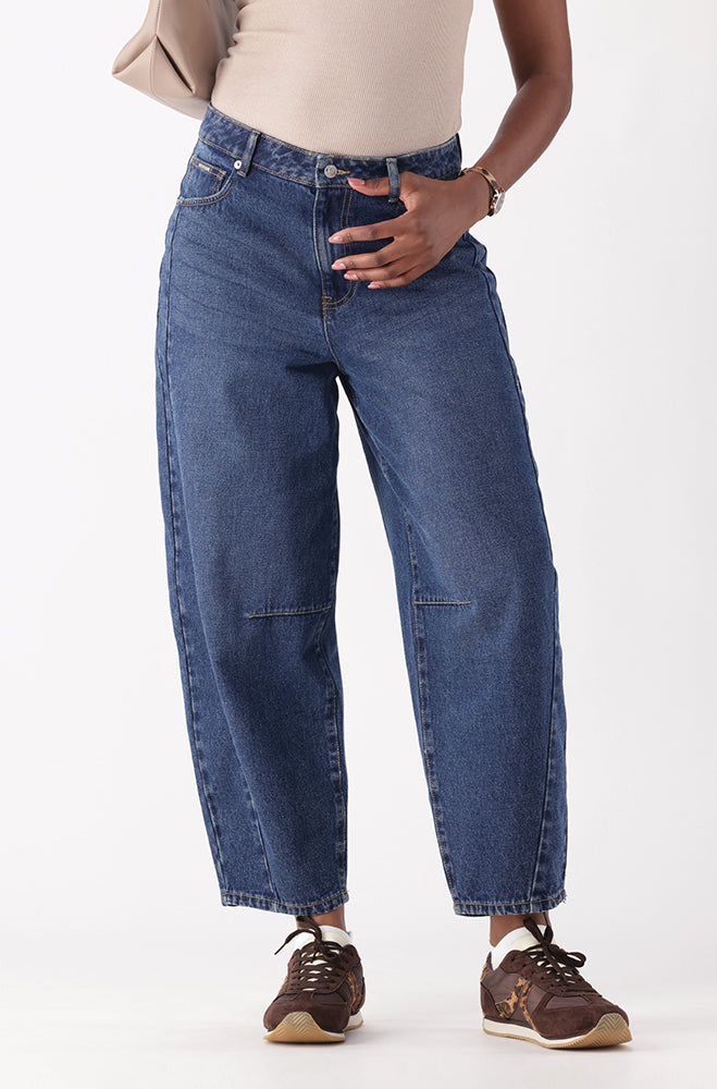 HARLEY DENIM BARREL JEAN