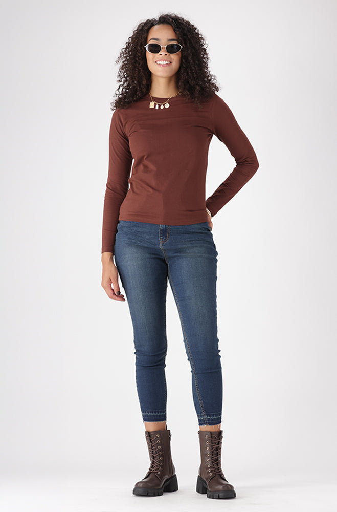 CLEO CREW NECK TEE