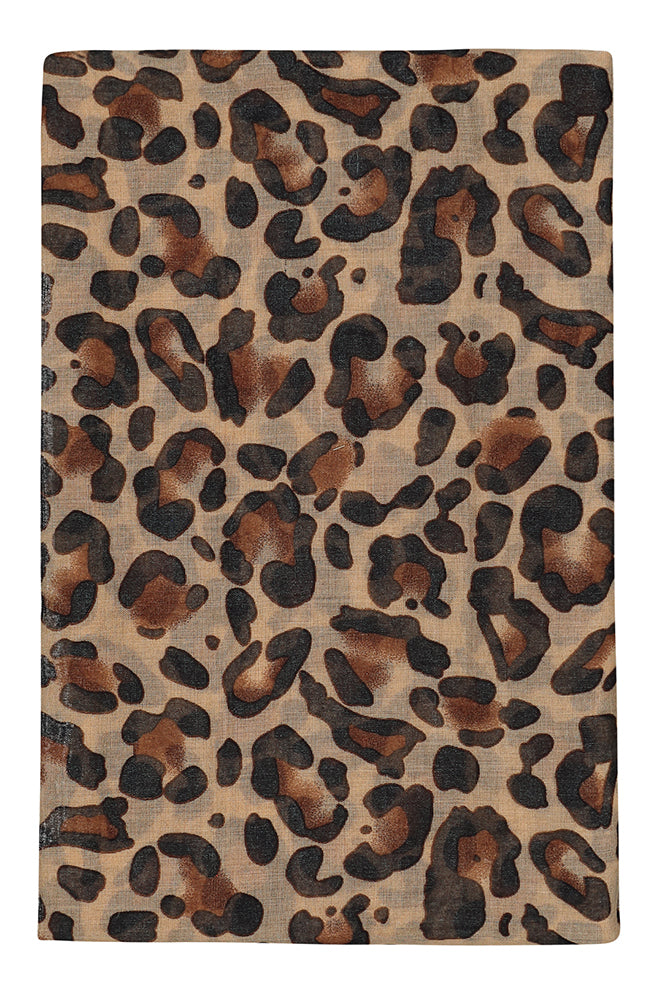 ERICA LEOPARD PRINT SCARF