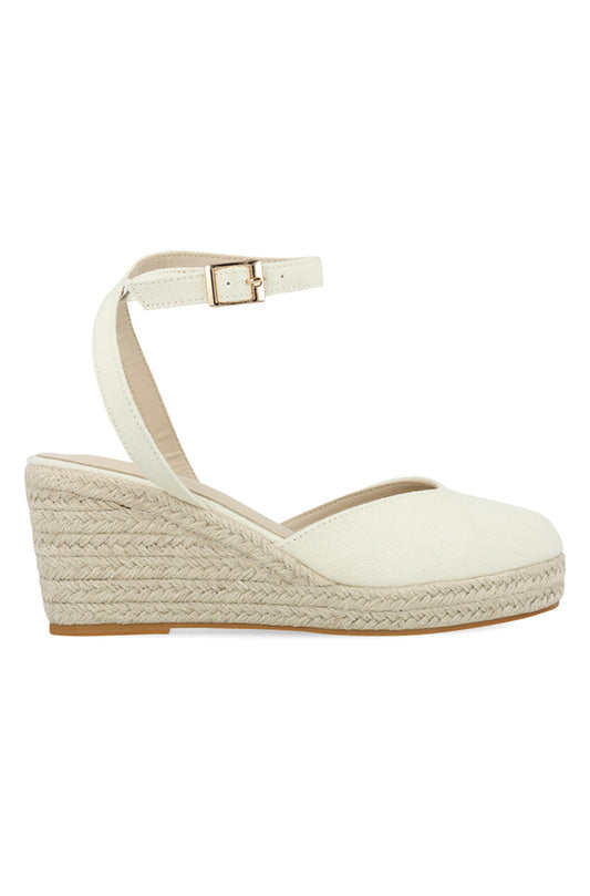 Alethea Wedge heel ankle tie