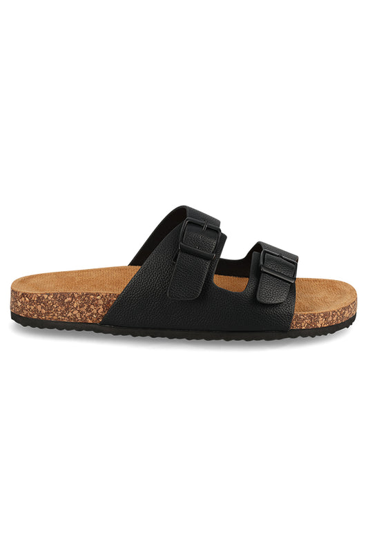 Stephen DFXFD cork double buckle sandal