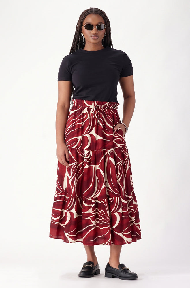 MIA TIERED SKIRT
