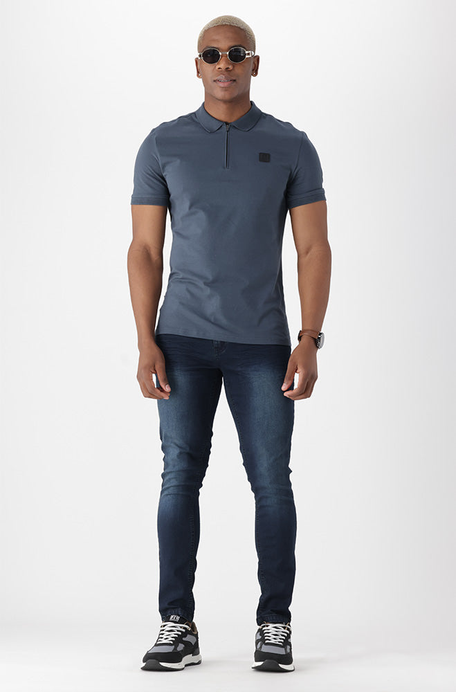 Dunns Clothing Amigos Super Skinny Denim 164199 Dark Wash R359