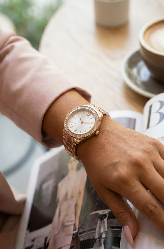 TINA METAL STRAP WATCH