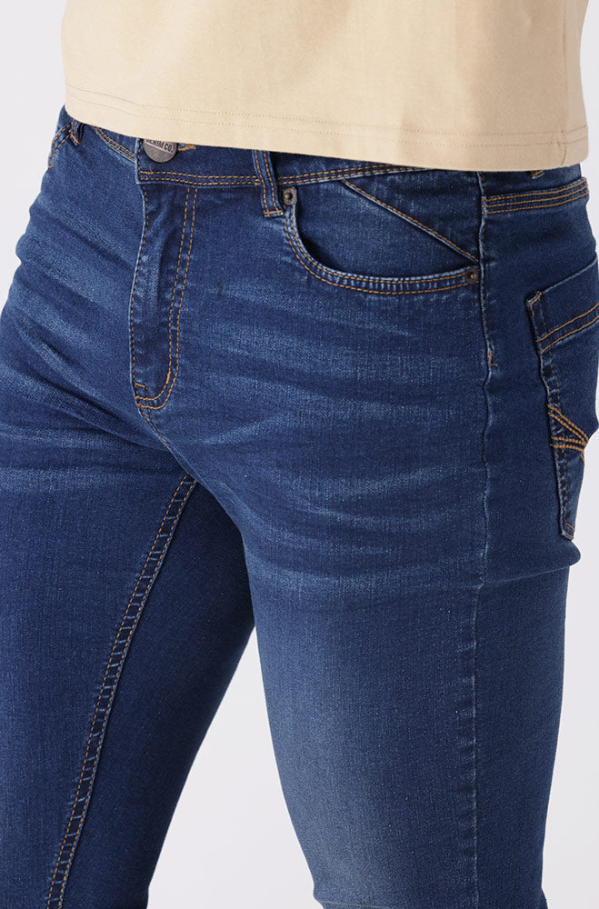 Mens | Amigos Super Skinny Denim _ 157157 Blue Jeans