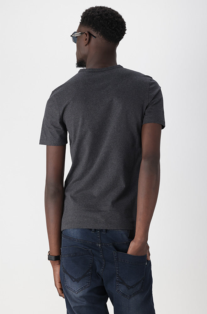 Mens | Alaga Tee _ 166587 Charcoal Mel T-shirts