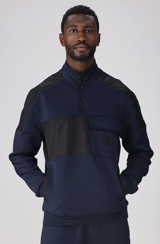 Mens | Lancaster Sweat _ 156363 Navy Sweaters