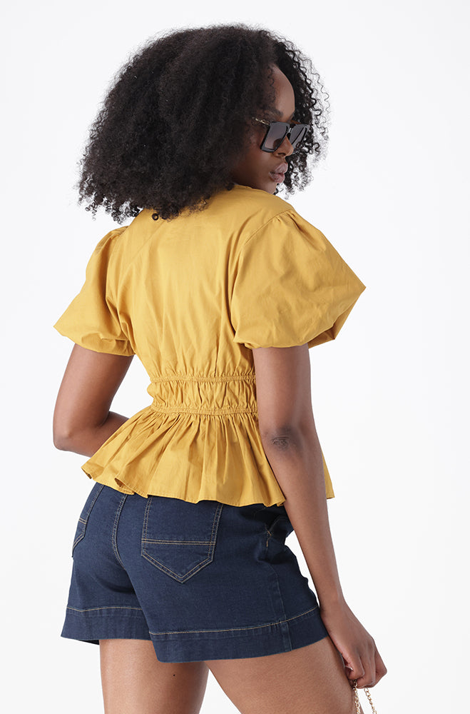 TULIA PUFF SLEEVE TOP