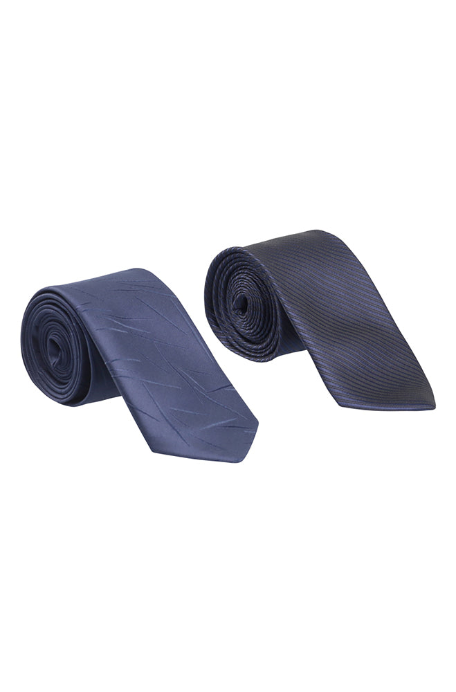 NAV 2-PACK TIE SET - NAVY