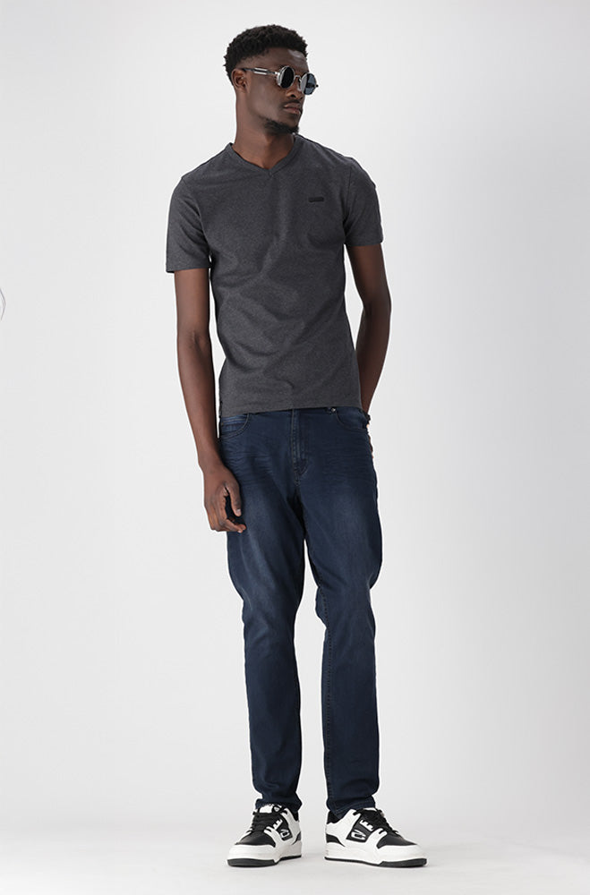 Mens | Alaga Tee _ 166587 Charcoal Mel T-shirts