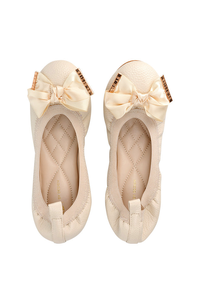 Ellie elasticated metal tip pump